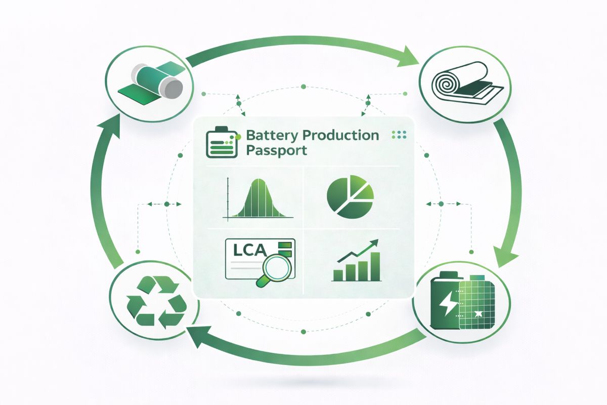 Battery Production Passport — Plattformübersicht.